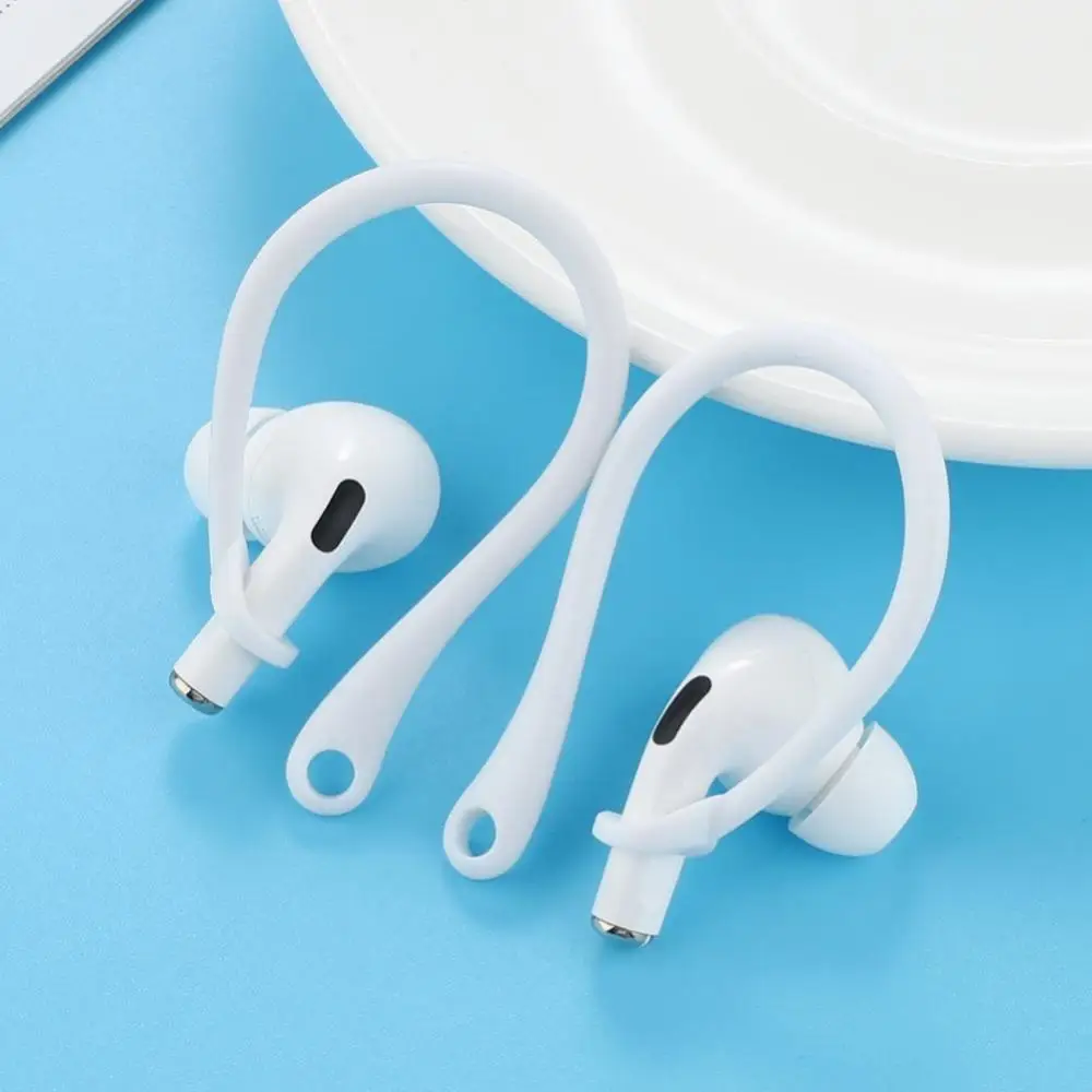 1 Pair Anti-lost Earhooks Ear Hook Holder for AirPods Pro Bluetooth-compatible Earphone