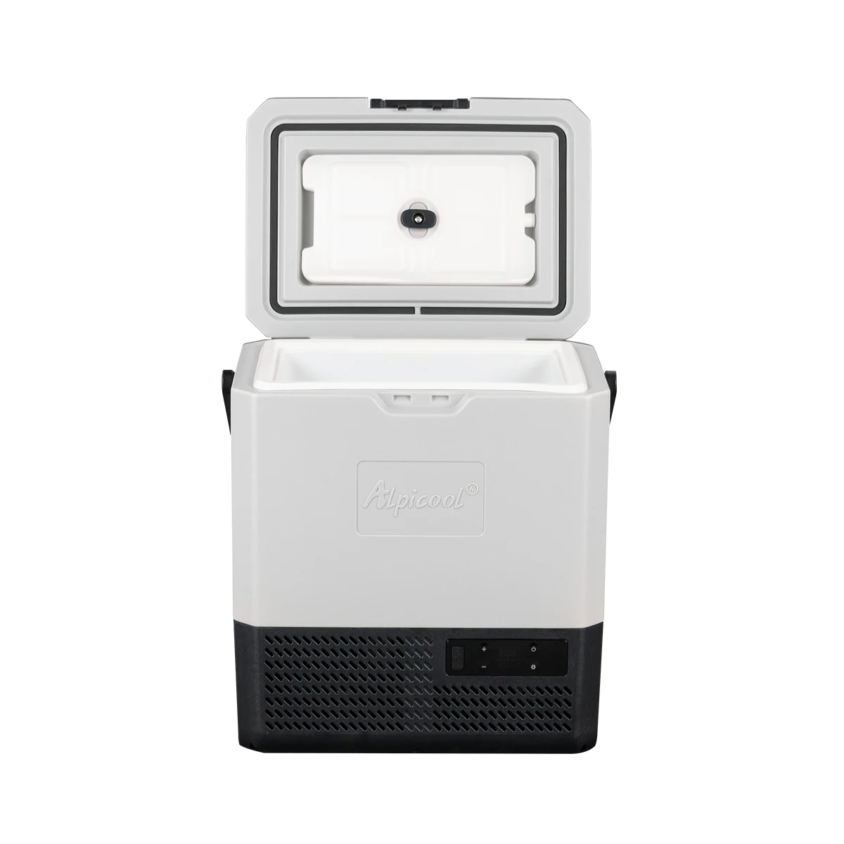 Alpcool-nevera móvil P15 a Color, minicompresor con batería, puerto USB, para coche, Picnic, Camping, al aire libre