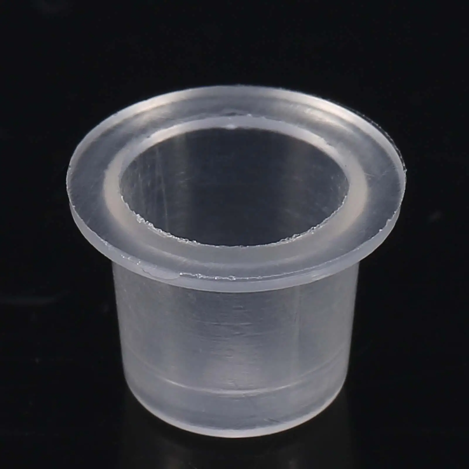 1000 ชิ้น Disposable Tattoo Ink ถ้วย SML ผู้ถือพลาสติกใสสําหรับ Microblading ถาวรชุดเครื่องมือแต่งหน้า