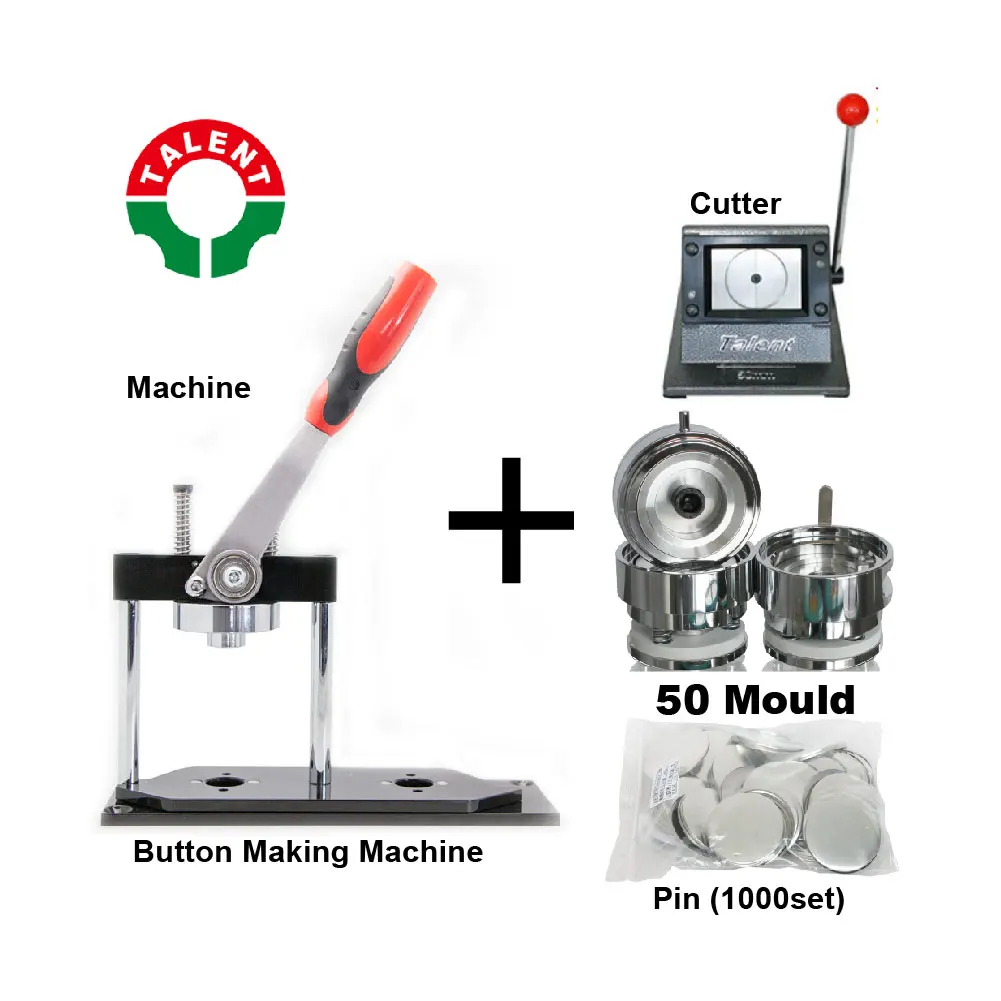 

Hot Sale Latest Style High Quality Round Shape 50mm Manual Button Making Machine Button Maker Kit