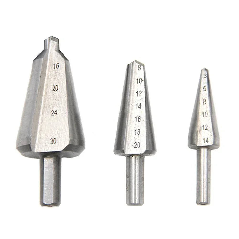 Haste Guarda-chuva Chanfro Broca Hss Cone Broca Cortador de Cone 314 mm Cone Buraco Cortador de Madeira para Broca Elétrica 1pc 10 mm