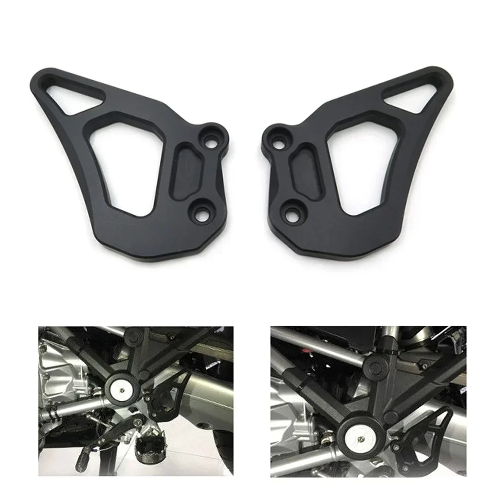 

For BMW R1200GS LC 13-16/Adventure 14-16 Motorcycle Parts CNC Foot Pegs Heel Guard Plate Guard