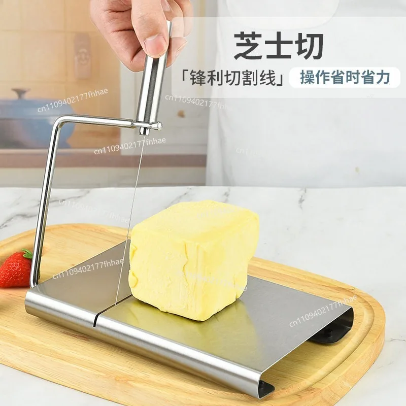 Stainless Steel Cheese Slicer, Cheese Cheese Butter Tofu Cutting Table