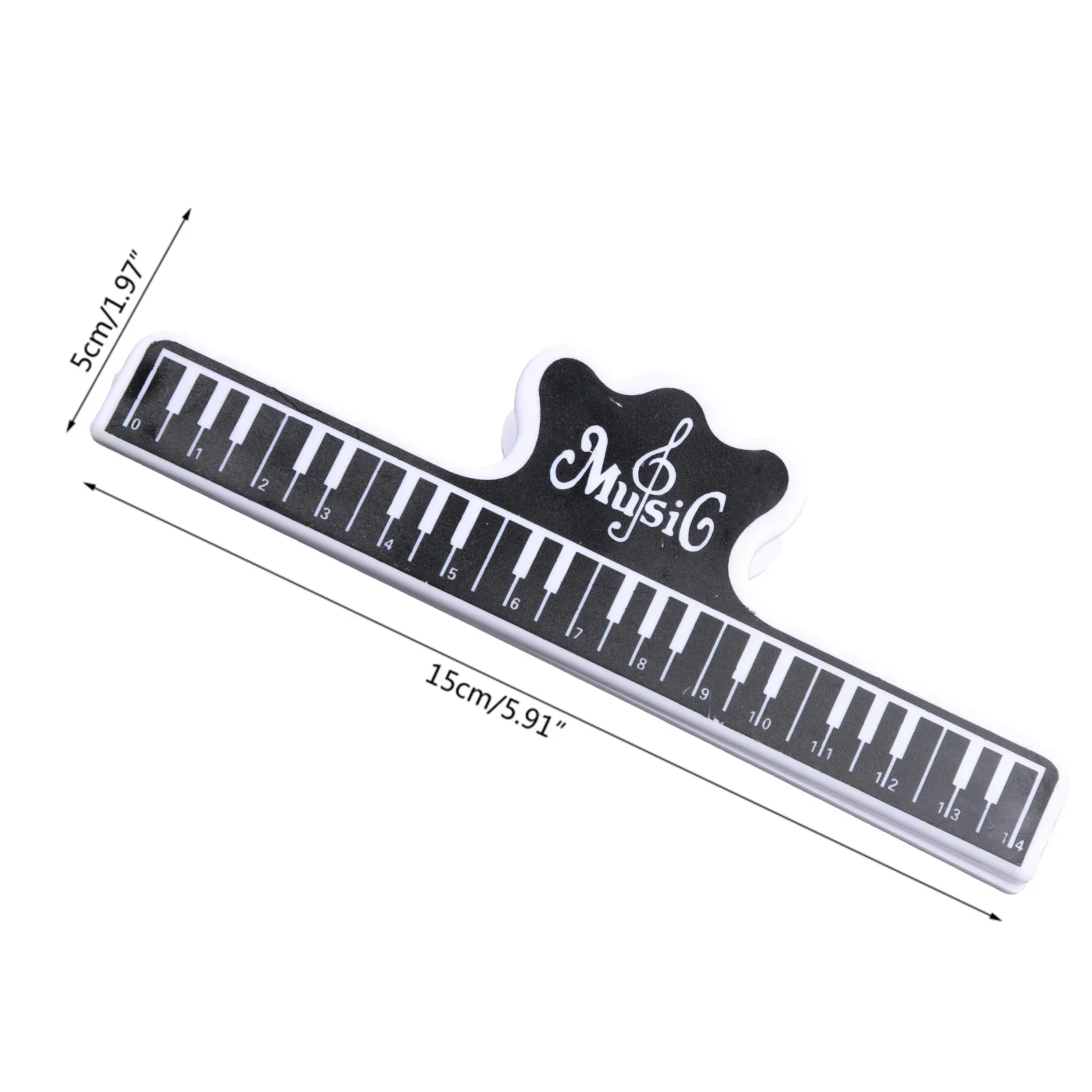 Sheet Music Clip Book Page Note Clips Music Score Fixed Clips Sheet Holder for Guitar Violin Piano Music Instruments Accessories