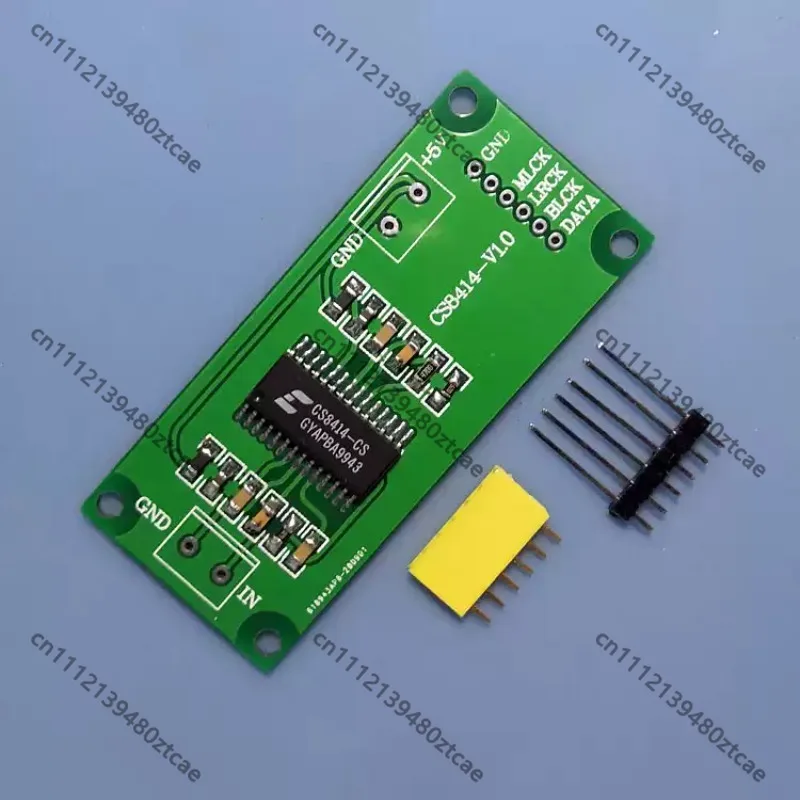 For CS8414 Coaxial Receiving Board PCM1793 Decoder I2S Output Digital Audio Mod Parts For CD Sound System Upgrade