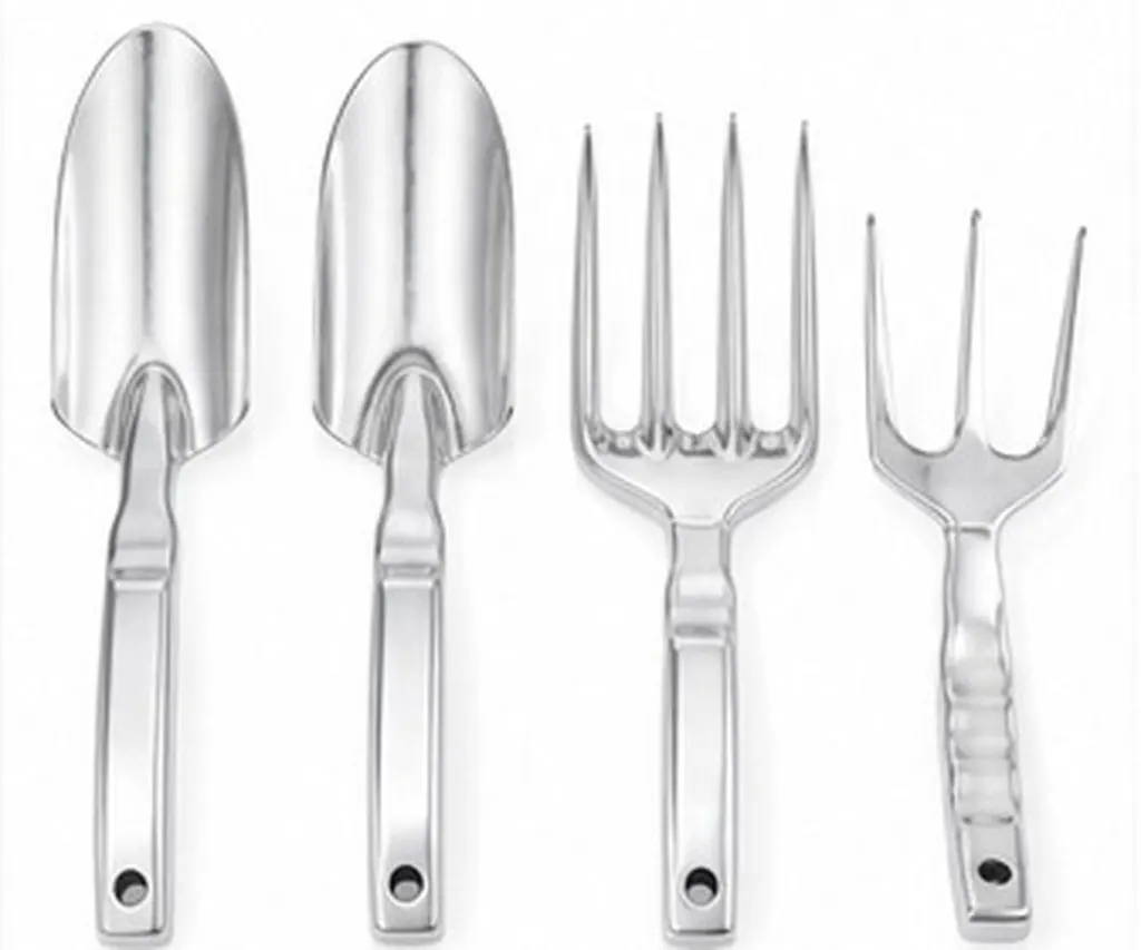 1Set Premium Aluminum Alloy Gardening Tool Set Ergonomic Anti-Slip Handles for Excavation Weeding Soil Loosening Aeration