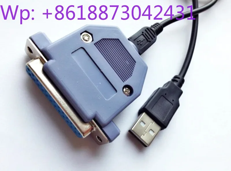 USB to Real Parallel Port USB-LPT Adapter USB2LPT Non Printing Port Suitable for Various Parallel Port Devices