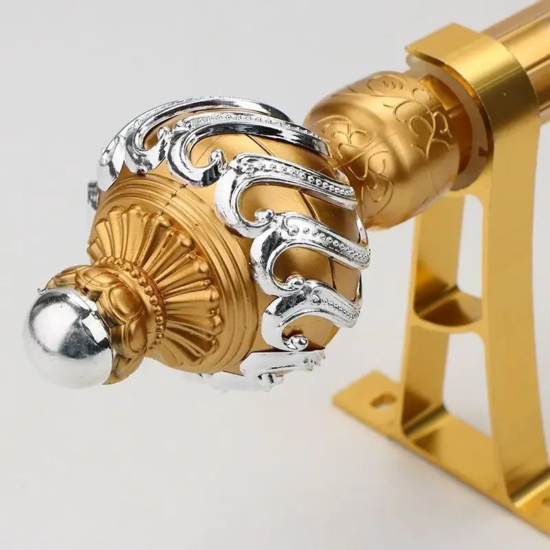 1pcs European Roman Rod Decorative Head, Sealing Plug, Curtain Rod Accessories