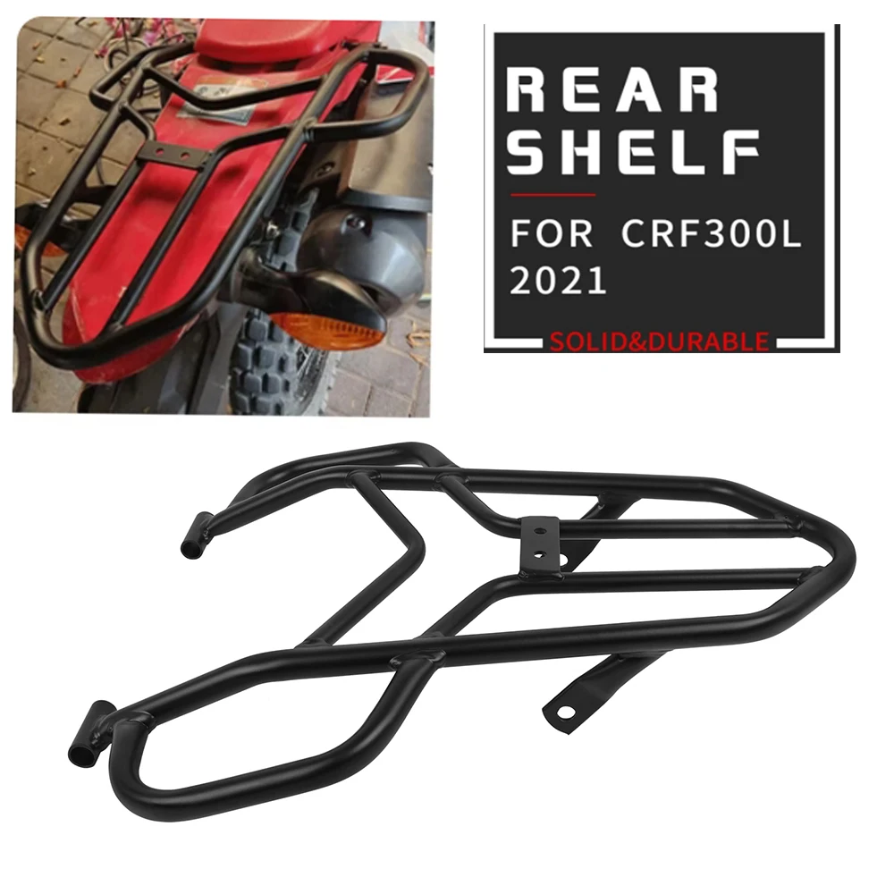 

For Honda CRF300L CRF 300 L CRF300 L Rally 2021-2024 Motorcycle Rear Luggage Rack Suitcase Carrier Board Rear Seat Support Shelf