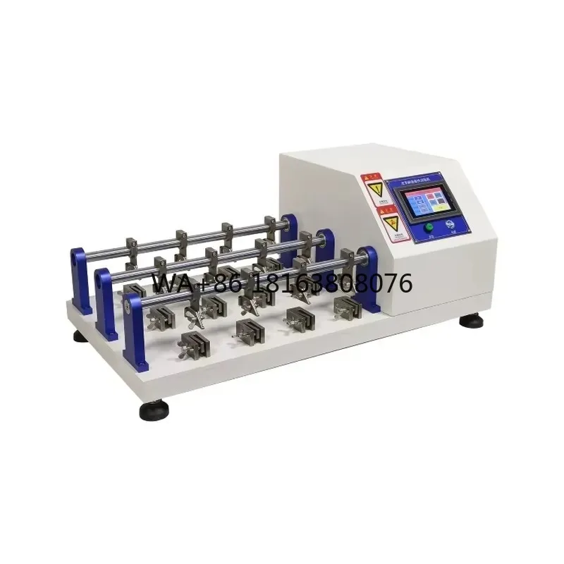 Leather Flex Endurance Tester ISO 17653 Footwear Upper Artificial Material Bending Resistance Durability Testing Equipment
