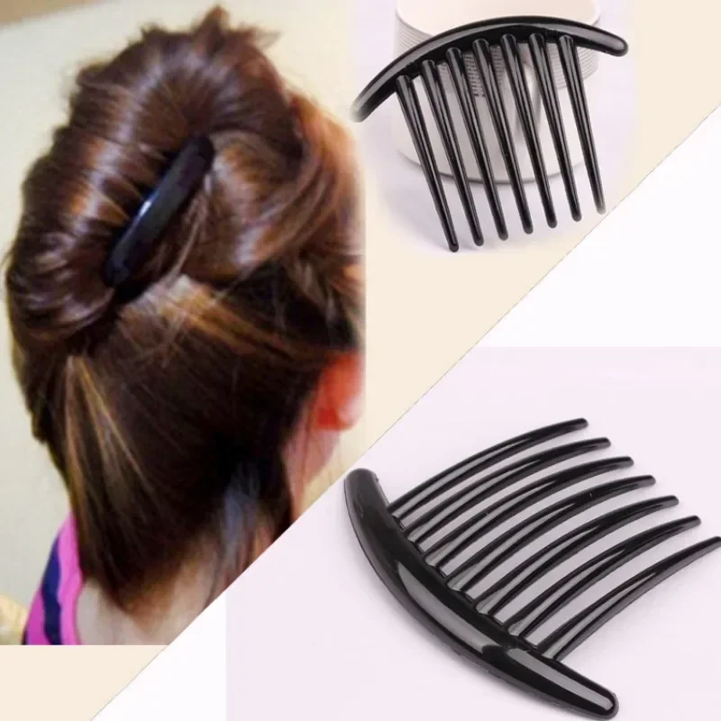 7 Tanden Insert Kam Clip Vrouwen Meisjes Haar Styling Haarspelden Vrouwen Pony Kant Gebroken Haar Kam Clip Meisjes Hoofddeksels Sieraden Geschenken