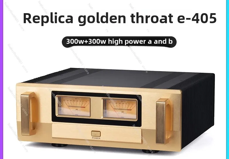 

Опорный усилитель класса A и класса B высокой мощности Golden Voice E405 Line Hifi Pure Post Stage 300 Вт