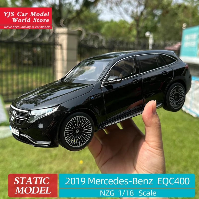 1:18 The 2019 for Mercedes-Benz EQC400 electric SUV alloy car model collection display gifts for friends and relatives