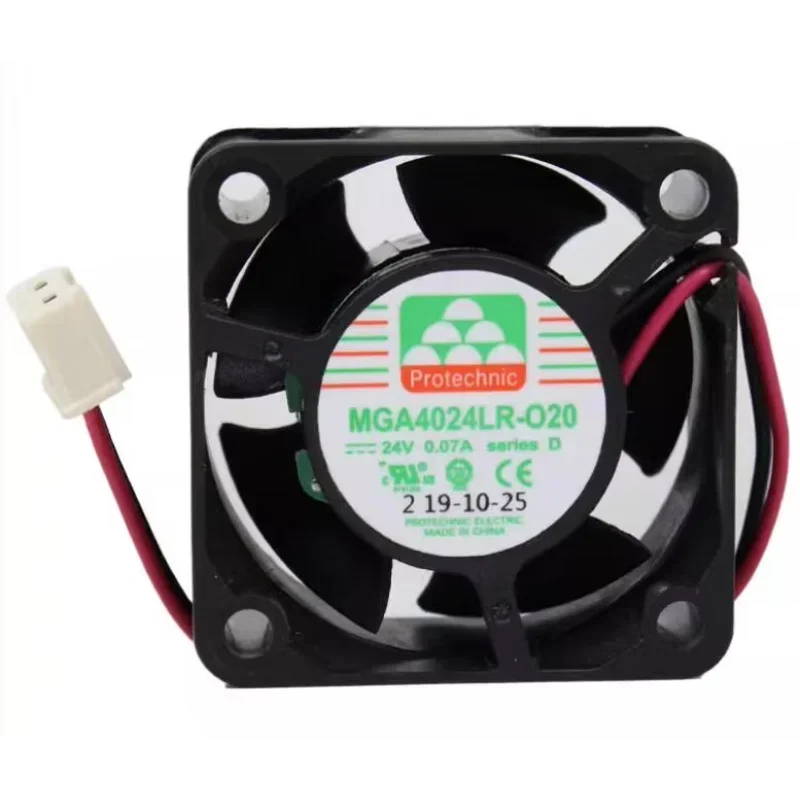 

Вентилятор охлаждения сервера Magic MGA4024LR-O20 DC 24V 0.07A 40x40x25mm, 2-проводной