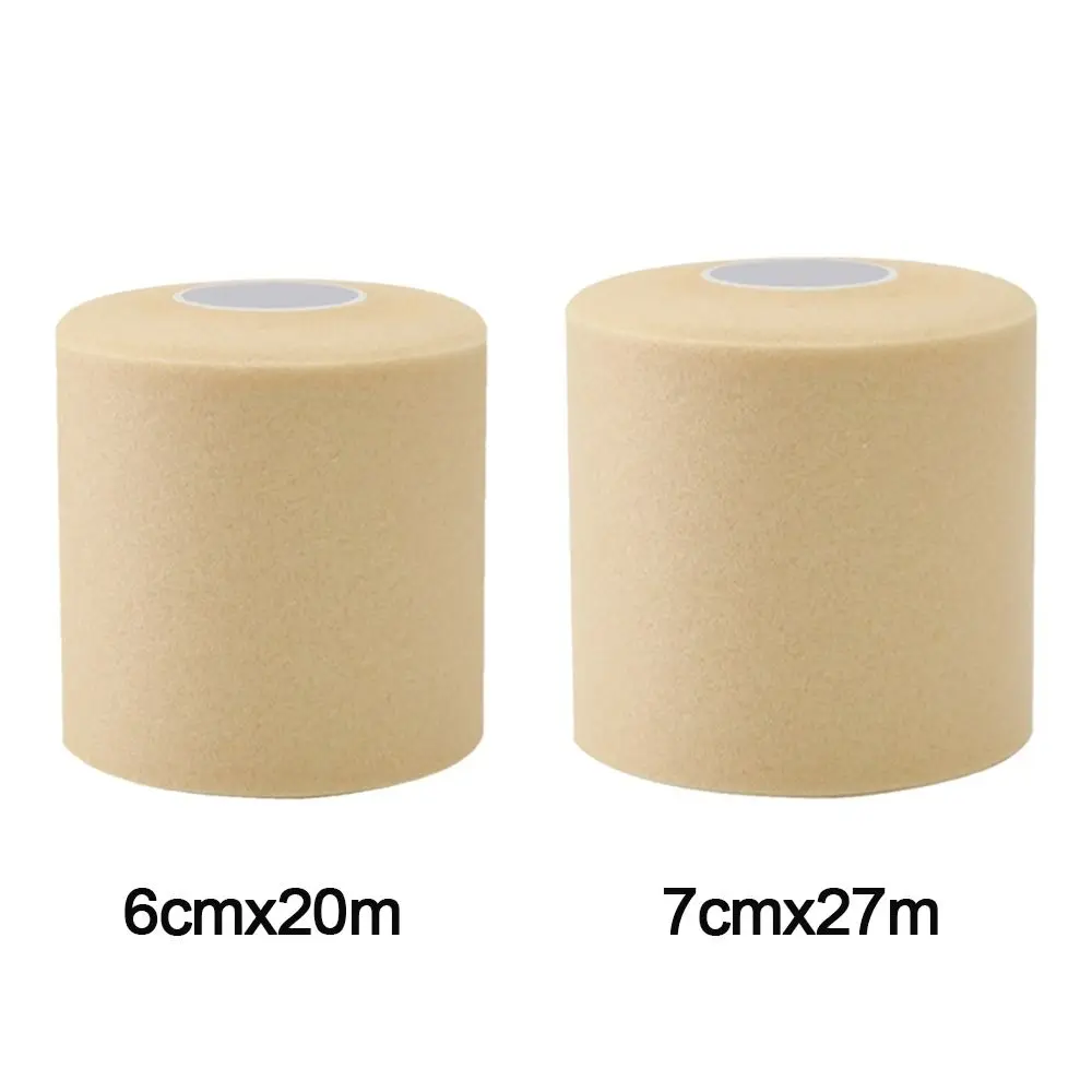 1/2PCS PU Foam Bandage Pre-Wrap Elastic Film Foam Handle Membrane Soft Breathable Badminton Racket Overgrip Athletic Tape