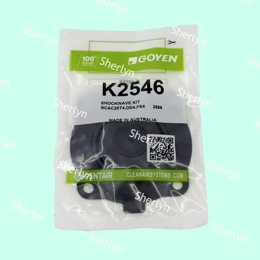 GOYEN K2546 Shockwave Diaphragm Kit For Pulse Valve RCAC25T4 RCAC25ST4 RCAC25DD4 RCAC25FS4 Membrane