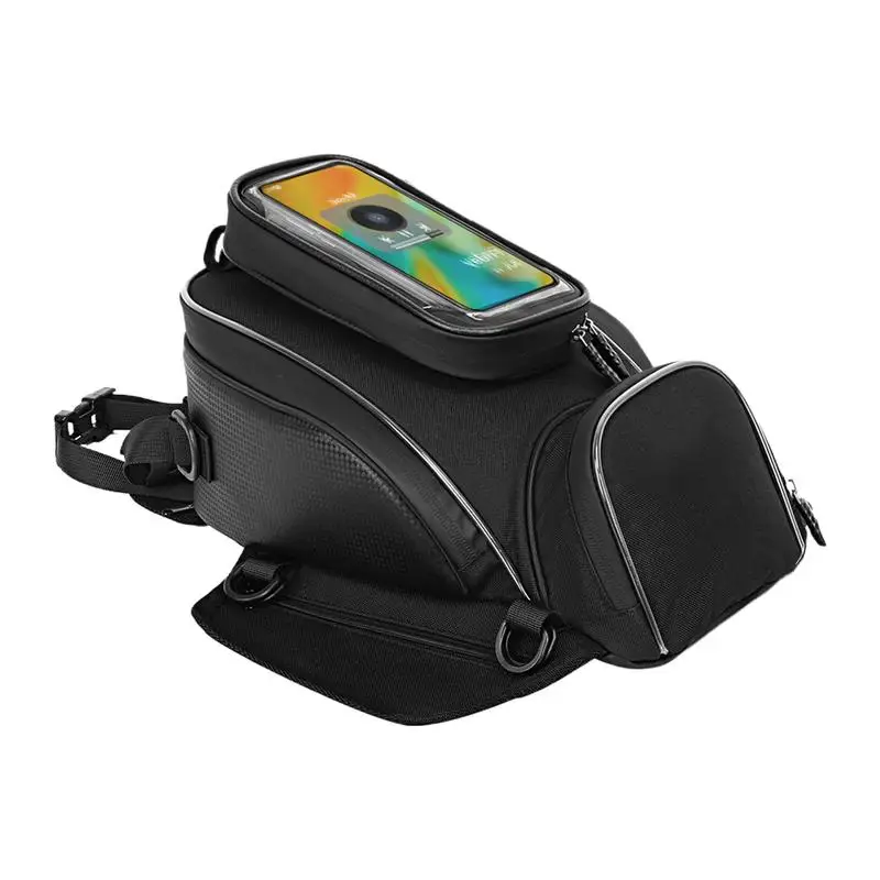 

Tank Bag Magnetic Tank Bag For Motorcycles Touch Screen Phone Pouch Heavy Duty Large Capacity Power Sports Accessories For Men