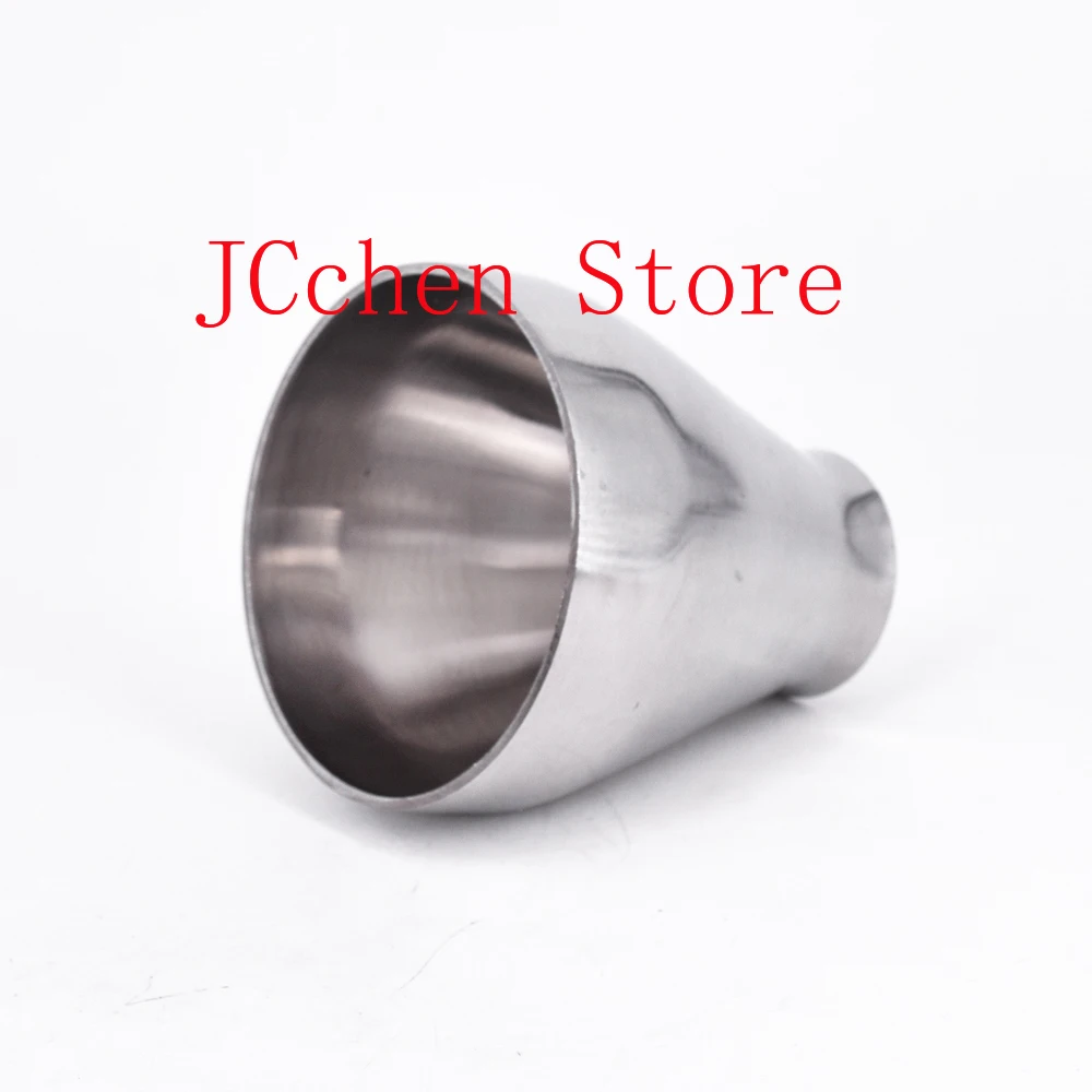 Size 57mm-76mm OD Butt Weld Reducer SUS 304 Stainless Steel Sanitary Welding Pipe Fitting Homebrew Beer Wine