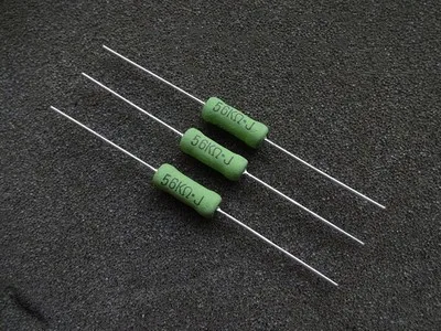 

Japan advanced resistor 3W 56K 3W56K 5% pure copper foot volume 5mm * 15mm