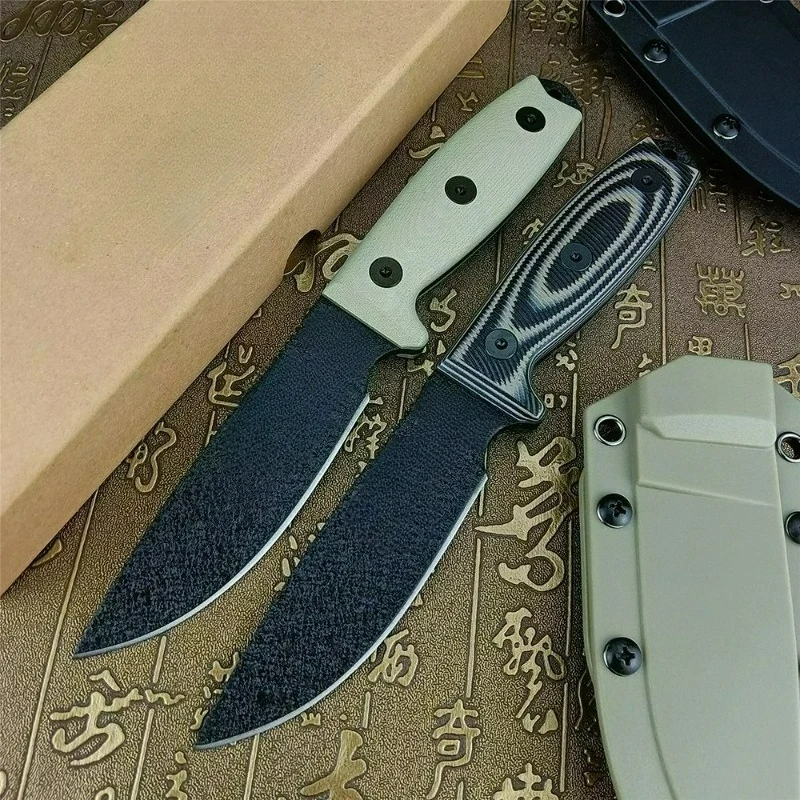 

ES-4 High Hardness S35VN Fixed Blade Knife G10 Handle Outdoor Camping Hunting Straight Knife Kydex Sheath Wild Survival Tools