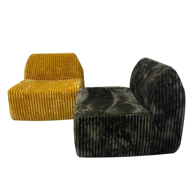 

Medieval simple living room Small apartment Straight row rental room Bedroom Double triple fabric sofa