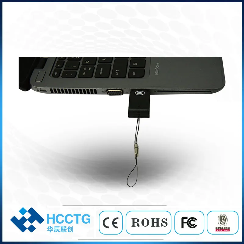 PC SC Compliant USB EMV ISO 7816 Smart Card Reader ACR39T-A1