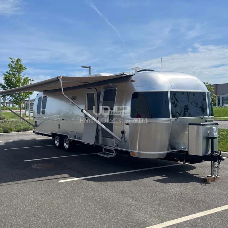 Caminhão de alimentos para venda, Ice Cream Small Trailer, Hot Dog Coffee Van, Airstream Food Trailer, Catering para venda, China Factory Made