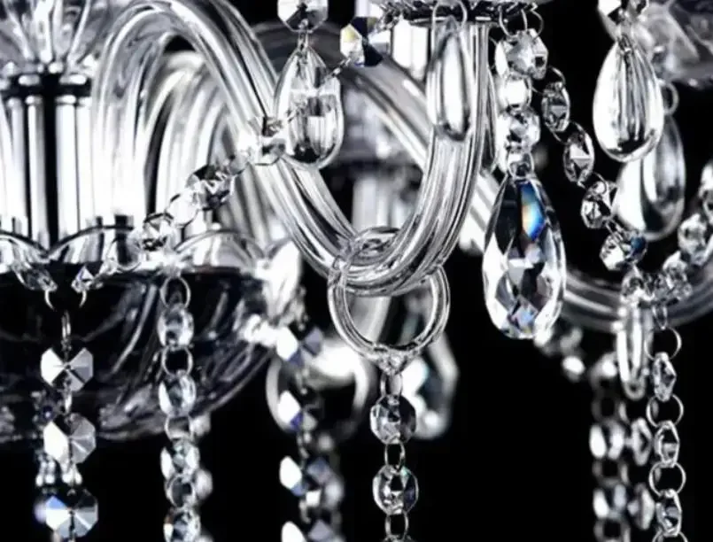 Modern Lustre Crystal Chandeliers 4/5/6/8/10 Arms Optional Lustres De Cristal Chandelier LED Without Lampshade