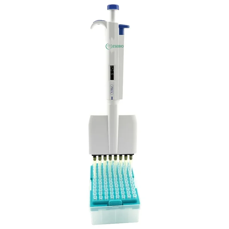 

Pipette 0.1-2.5UL Manual 8 Channel Laboratory Pipettes Factory price Adjustable Volume Micro Pipettes