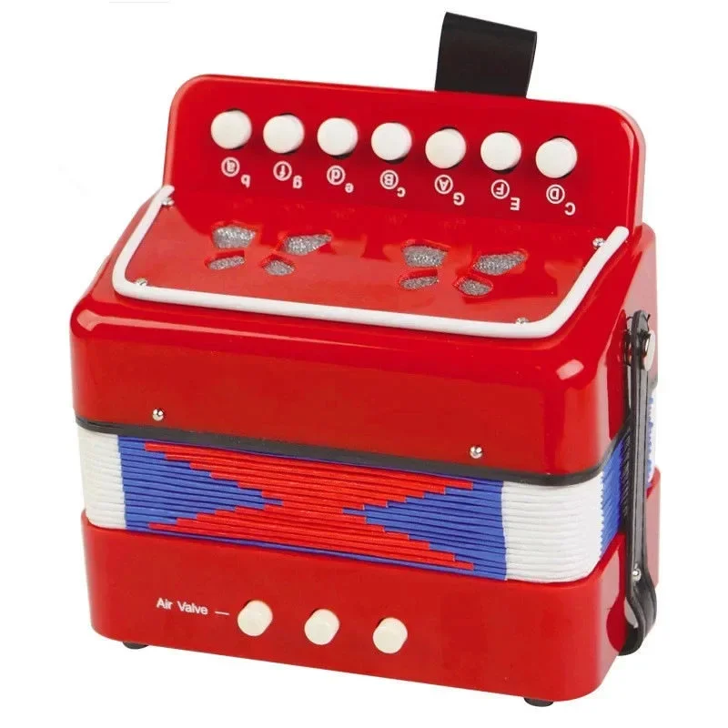 Instrument de musique accordéon basse drawable pour enfants, jouet éducatif, type d'exercice d'apprentissage, cadeau pour les amateurs de musique, drôle