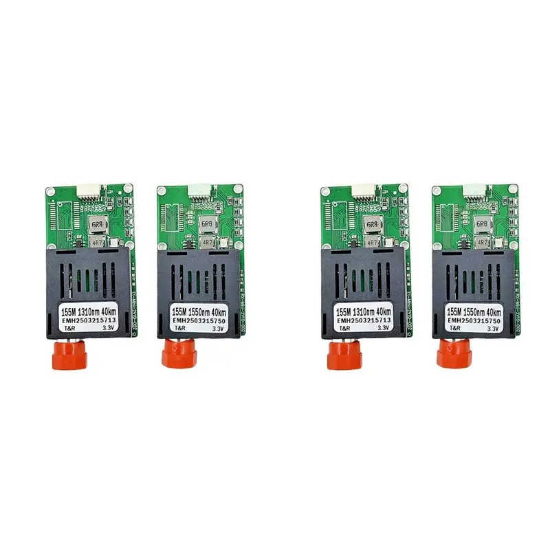 

B92B-2X TTL Optical Transceiver Module For Drone FC RX/TX/AV/VCC/GND Interface 40KM UART/SBUS To Fiber Optical Terminal