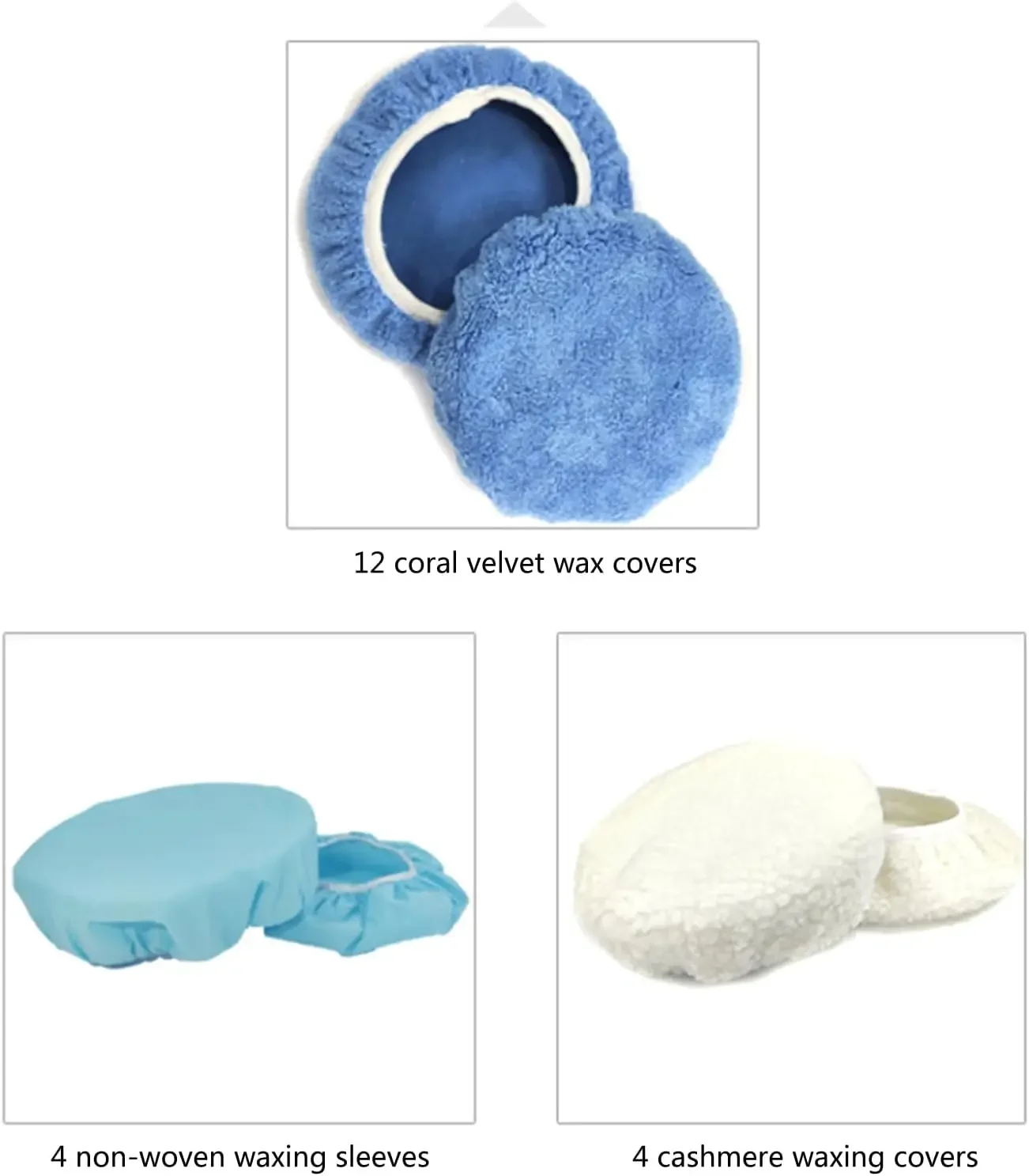 

10 шт./компл. автомобильный буферный коврик, капот из микрофибры, полировальный капот, полировальный коврик, чехол