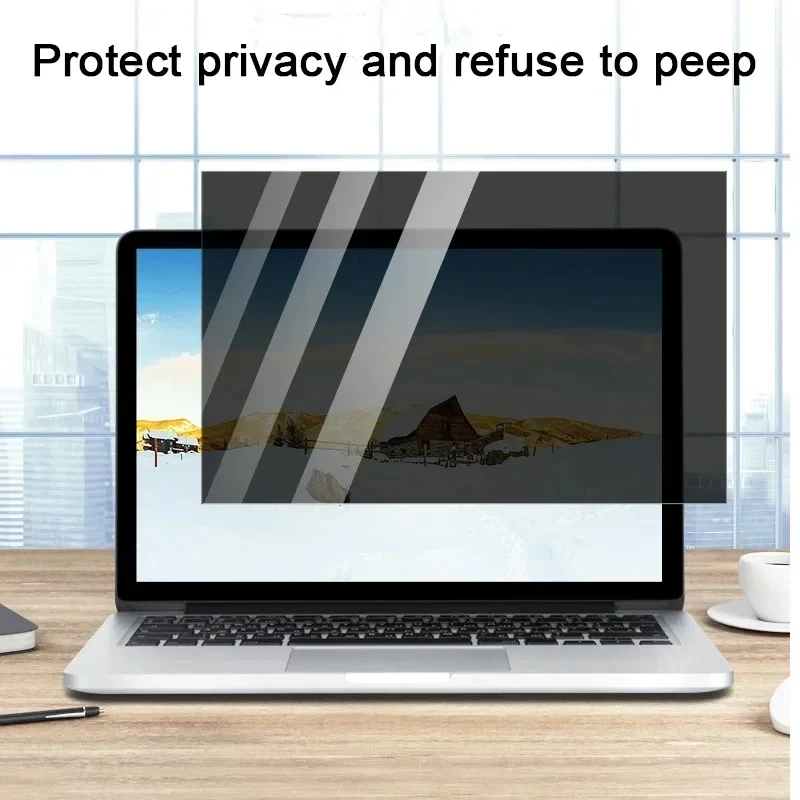 Privacy Screenprotector Voor Macbook 14 15.3 Laptop Anti-Peep Anti-Spionagefilter Anti-Glare Beschermende Film