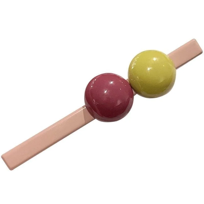 

Candy colored bangs hair clip, straight clip, female side clip, hair clip, back of head clip, headpiece, duckbill clip