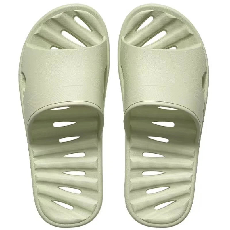 Men's EVA non slip slippers for home bathroom shower, non slip and wear-resistant quick drying sandals for beach swimming pool s