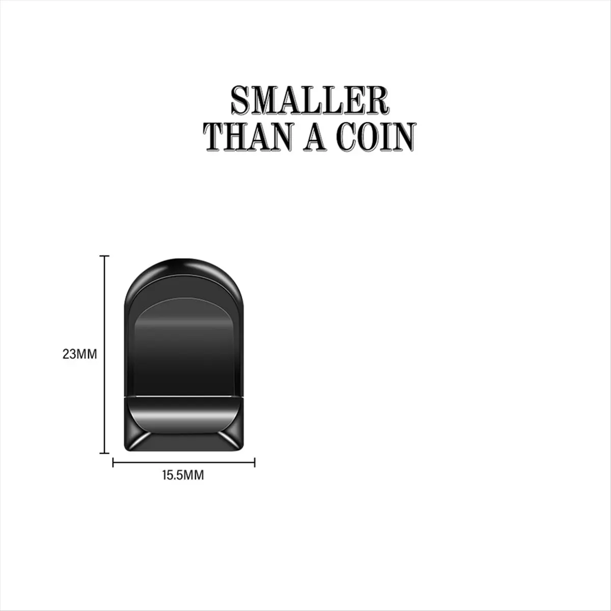 AT42 Mini USB Flash Drives Black Waterproof High Speed Pen Drive 64GB Portable Memory Stick USB Memories Storage for PC