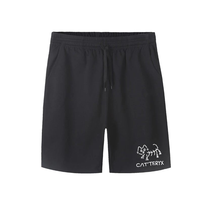 

Повседневные хлопковые брюки, мужские брендовые складные брюки Evolution, роскошные модные брюки с пятью точками из чистого хлопка, развлечения для отдыха...