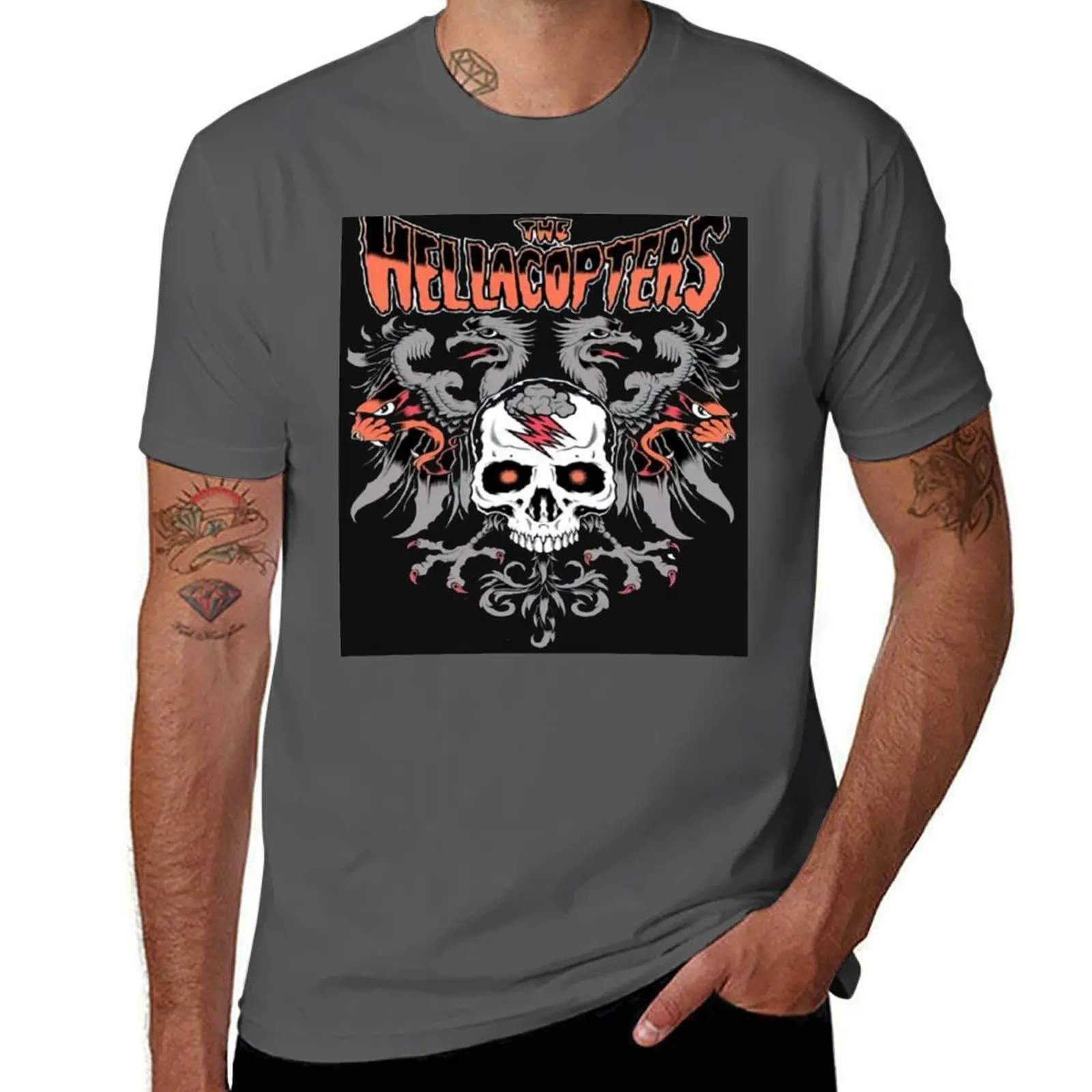 

The Hellacopters T-Shirt Utility Casual Work T-Shirt