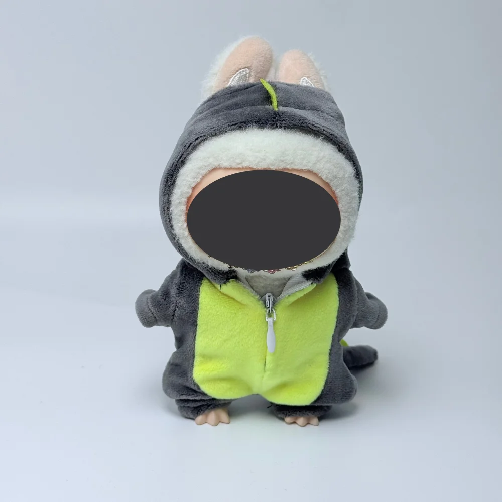 ملابس دمى LA BUBU مقاس 17 سم (بدون دمية مادية) مجموعة ملابس LA BUBU، مجموعة فستان LA BUBU ودبوس شعر، إكسسوارات ملابس LA BUBU، #5