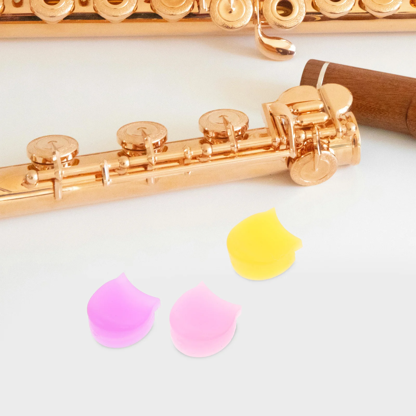 

5Pcs Clarinet Finger Support Cushion Antislip Thumb Rest Pad for Clarinet Oboe Players Instrument Comfort Upgrade