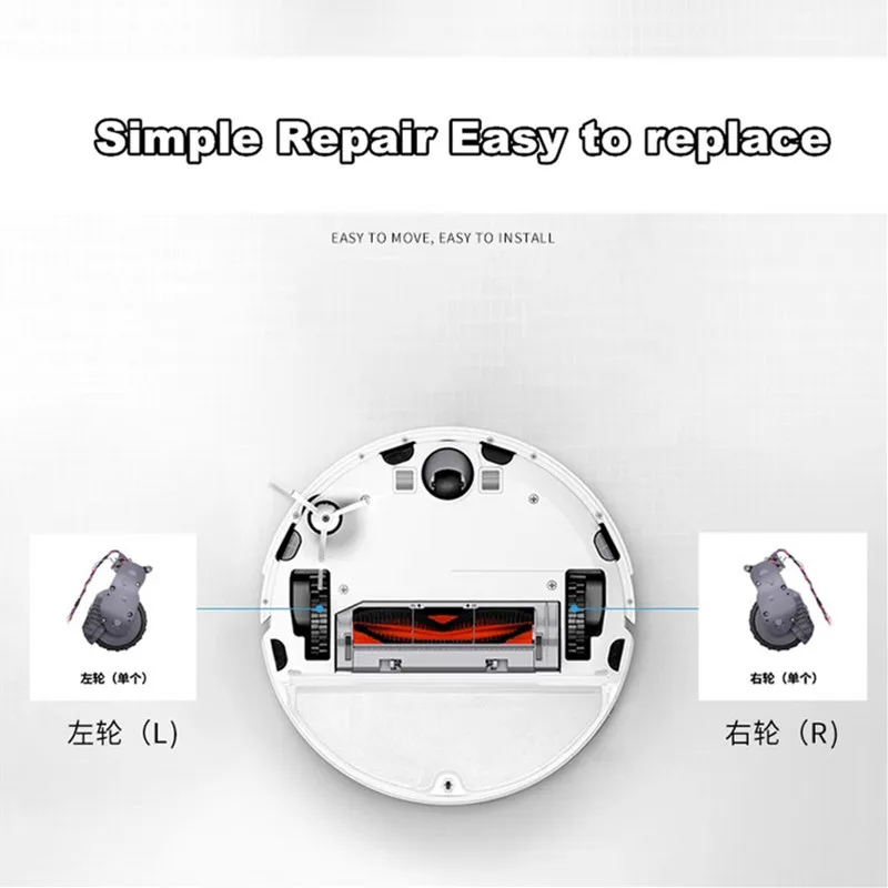 New Original Traveling Wheel Replacment for Dreame L10 Prime L10s Prime Robot Vacuum Cleaner Accesories Spare L and R Optional