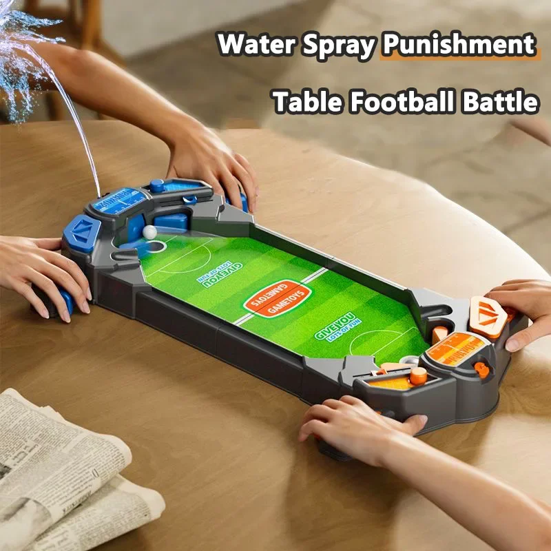 Hot Play Children's Table Soccer Two-player Match Table Parent-child Interactive Table Game Play Football Field Console Boy Toys