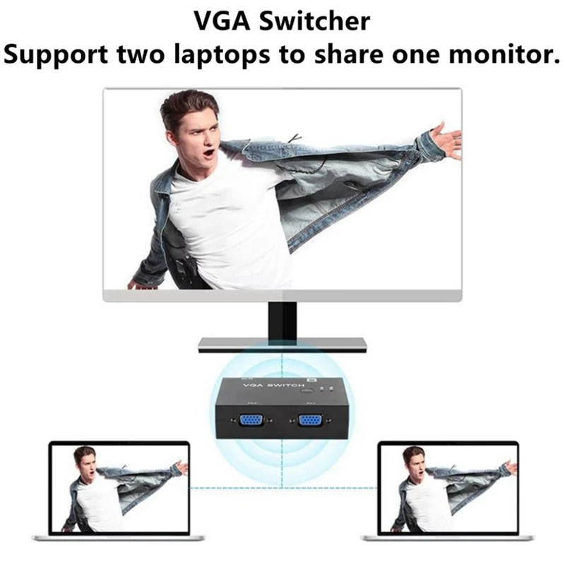 2 In 1 Out Vga Swit… - image