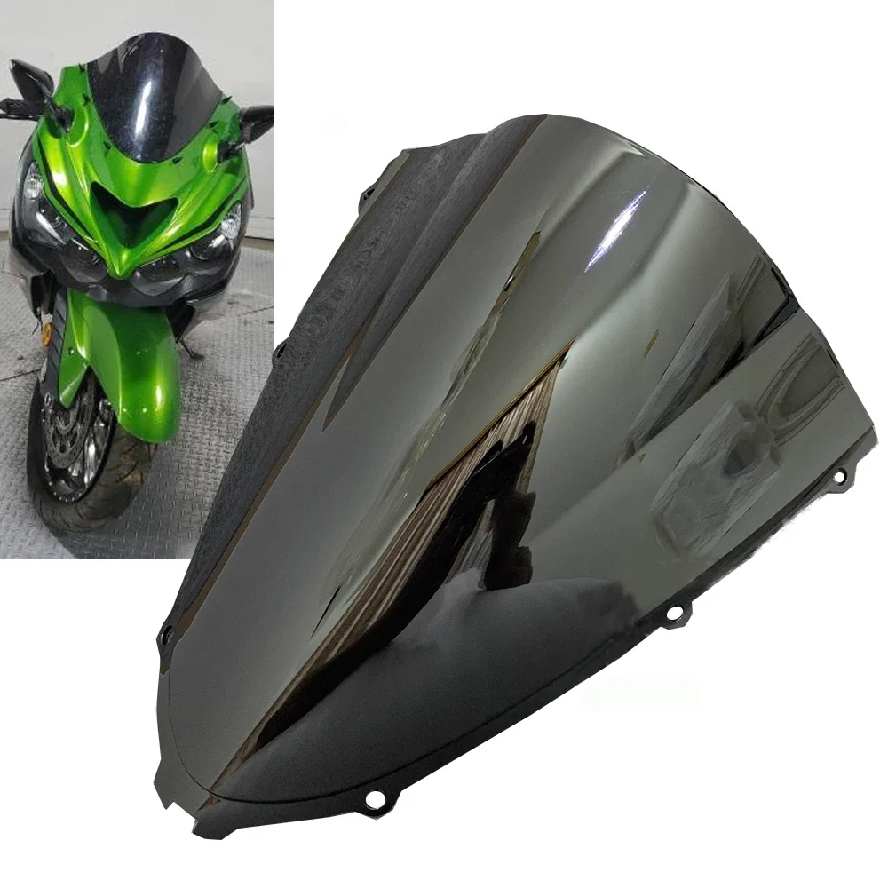 Motorcycle Windshield Windscreen For Kawasaki ZX14R ZX-14R ZZR 1400 ZZR1400 2006-2019 2020 2021 ZX 14R Screen Fairing Deflectors