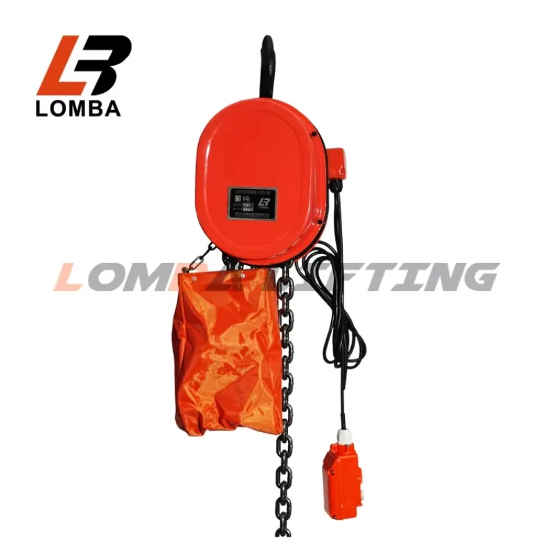 Low Price 1 Ton Handle Material Lift Construction Electric Chain Hoist With Hook