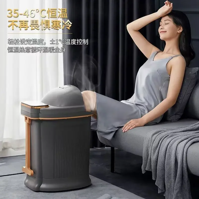 

High-depth foot soaking bucket, automatic intelligent heating constant temperature household massage foot bath