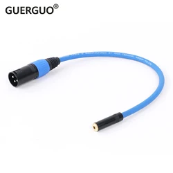 3 5mm (1/8) Mini Stereo to XLR Cable Female to Male Professional Audio Cable Microphone Speaker Sound Consoles Amplifier