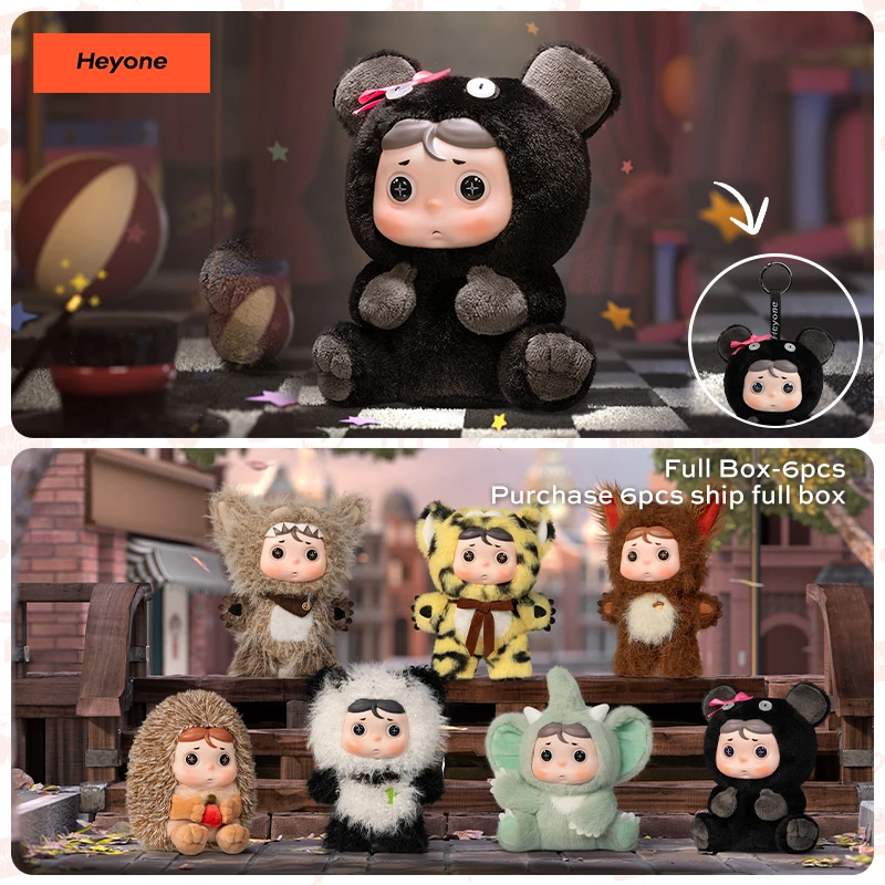 

Heyone Dazey-Forgotten Zootopia Series Blind Box Action Cute Figure Vinyl Plush Keychain