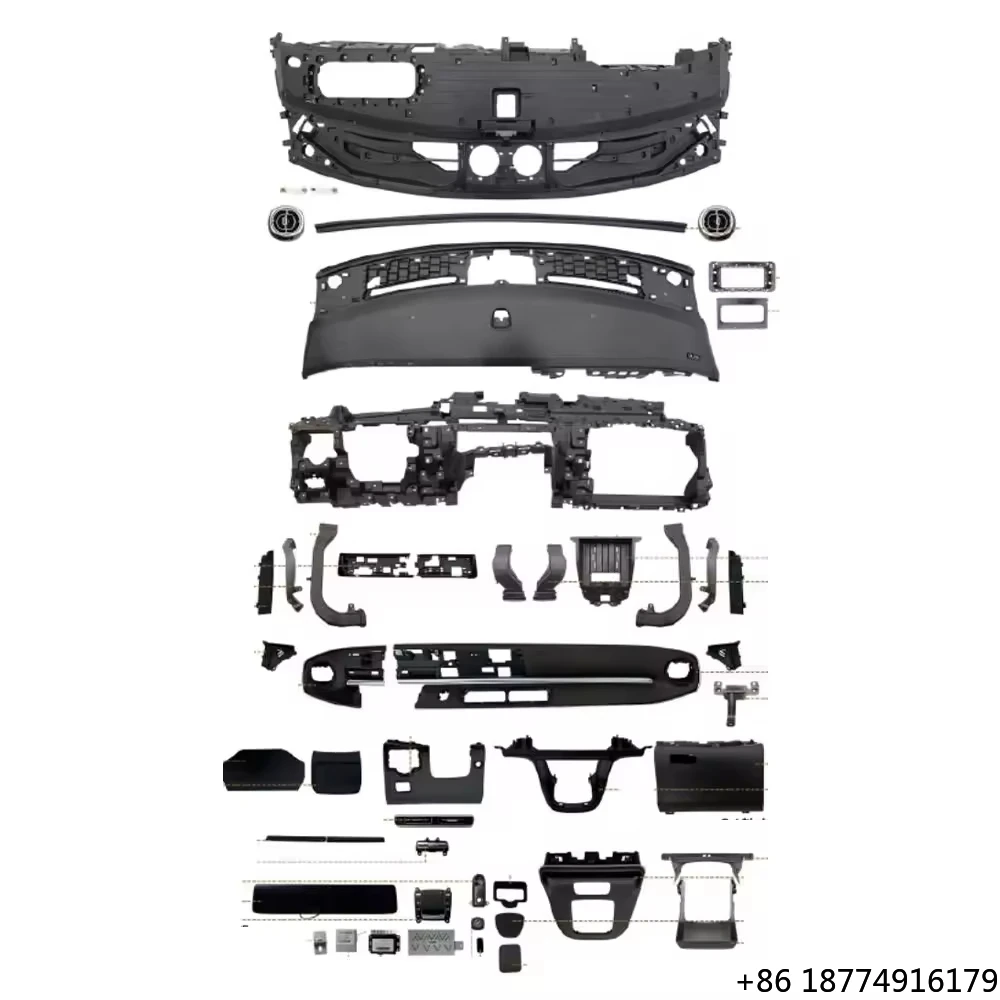 Kit de Carroceria Automotiva Novo Modelo Acessórios Internos para Painel Coberto - Vito V300 2024