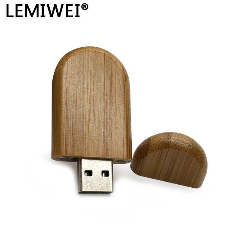 Reboto – clé usb carrée en bois, support à mémoire de 8gb 64gb 32gb, lecteur flash